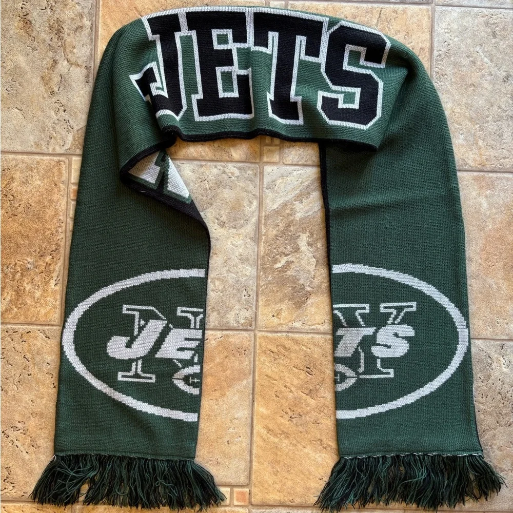 Reebok Team Apparel New York Jets Reversible Scarf